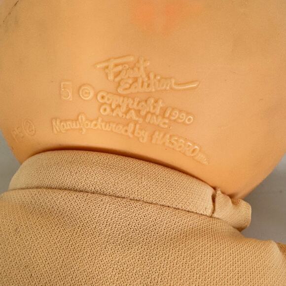 VTG 1990 Hasbro‎ Preemie My First Cabbage Patch with Violet Eyes - Picture 4 of 8